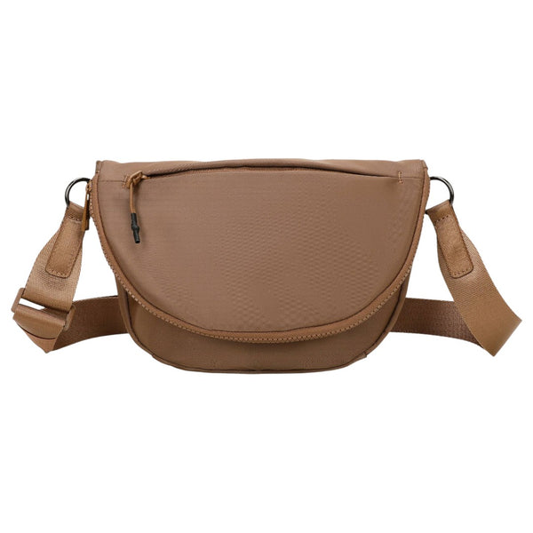 Brown Nylon Bum Fanny Bag